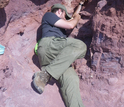 Researcher Eric Gorscak quarrying in the Rukwa Rift Basin in southwestern Tanzania.